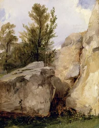 Im Wald von Fontainebleau, ca. 1825